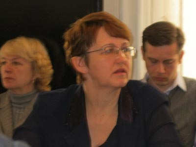 Надежда Рудакова на совещании в Кинель-Черкассах в феврале 2012 года Надежда Рудакова на совещании в Кинель-Черкассах в феврале 2012 года